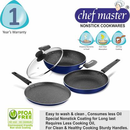 Chef Master Non-Stick Coated Cookware Set