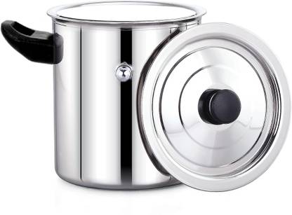 AadiVeer 1.5 Litre High Quality Stainless Steel Milk Boiler | Milk Cooker | Milk Pot 14 cm diameter 1.5 L capacity with Lid