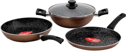 Pigeon Essentials Induction Bottom Non-Stick Coated Cookware Set