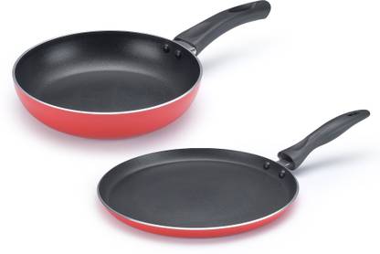 Judge ACE Twin Pack|Low Oil Cooking|Durable Body Non-Stick Coated Cookware Set