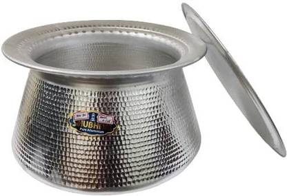 Shubham Aluminum Big Size Biryani Rice Cooking Pot | Aluminum Large Biryani Handi 30 L with Lid Cookware Set