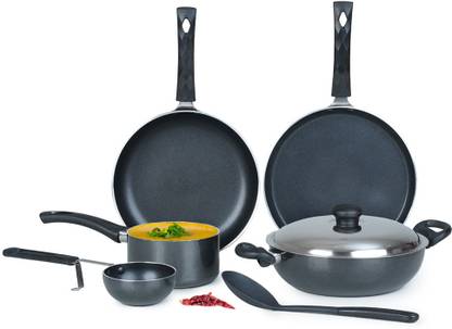 Kreme Kitchen Starter Kit Non-Stick Coated Cookware Set