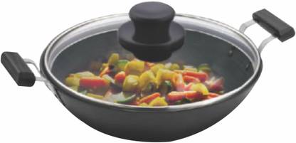 PRINGLE Hard Annodised kadhai Non-Stick Coated Cookware Set