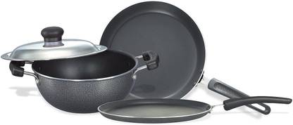 NONL Induction Bottom Non-Stick Coated Cookware Set