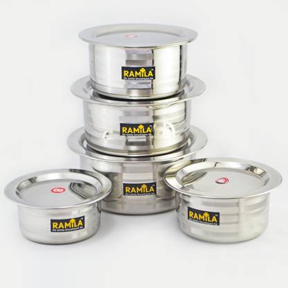 RAMILA Induction Bottom Cookware Set