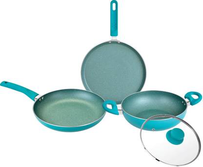 BERGNER Tasty Induction Bottom Non-Stick Coated Cookware Set