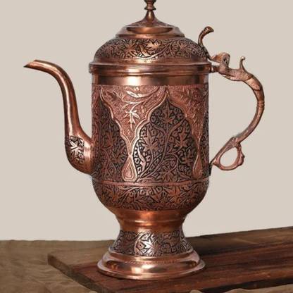 KASHMIRBOX Jug Set Premium Copper Handmade Non-Stick Coated Cookware Set