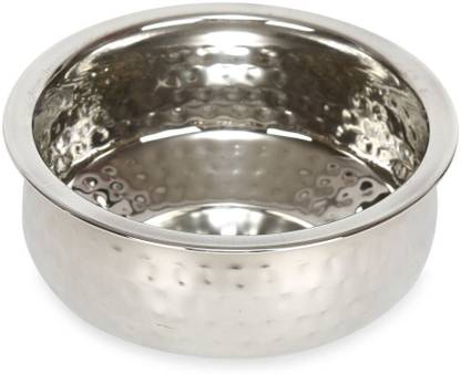 Inaara Handcrafted Serving Bowl – 6 inch, Hammered, Durable, Rust-Resistant Cookware Set
