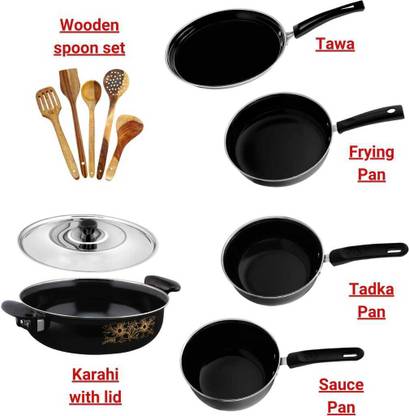 cookpro Kitchen Cookware with spatula set Cookware Set