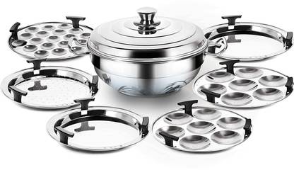MILTON pro cook Multi - Kadhai With Lid - 26cm Induction Bottom Non-Stick Coated Cookware Set