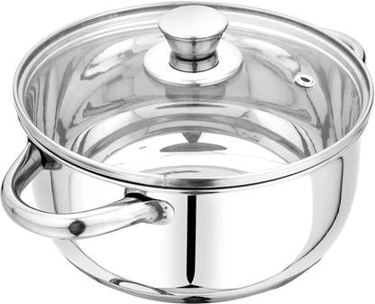 RBGIIT Bowl With Glass Lids Serving Decorative Dinner Lunch Serve Bowl With Lids Cookware Set