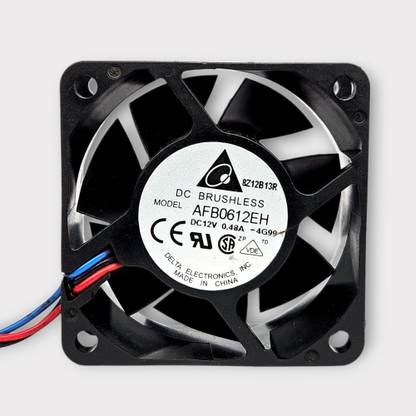 WONDERFLO BLACK AIR AFB0612EH 12VDC 0.48A 60x60x25mm 6800RPM 3 WIRES DC FAN Cooling Fan All in one Cooler