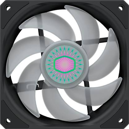 COOLER MASTER Sickleflow 120 Case Fan with New Blade Design, Enhanced Fan Frame, Cooler