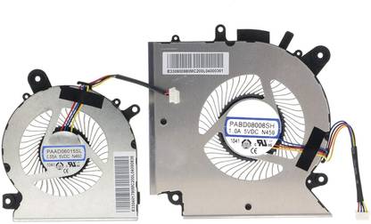 ULTRAZONE Laptop CPU/GPU Pair MSI Katana GF76, GL76, MS-17L1, GF66, GL66 , DC5V 0.6A Cooling Fan Laptop Cooler
