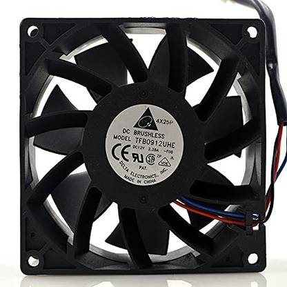 shoptron TFB0912UHE 12V 2.28A 92X92X38MM 3-Wire 3000 rpm Cooling Fan Cooling Fan All in one Cooler