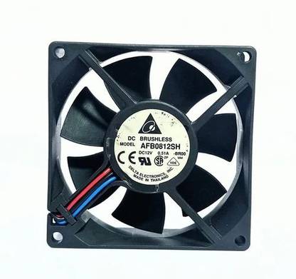 Enormity Delta AFB0812SH Axial Fan 12V=0.51A DC Brushless Air Cooling Fan 80*25mm -Wire Fan with Heat Sinks All in one Cooler