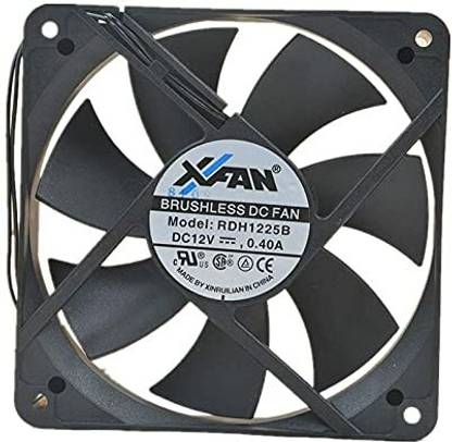 Electronic Spices 12V 120mm Fan 12V 0.40A 12025 Computer case Fan Cooling Fan All in one Cooler