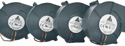 Electronic Spices Delta 9733 DC 12V 1.20A,1.80A, 2.70A, 2.94A Turbine Air Grill Silent Cooling Fan Fan with Heat Sinks All in one Cooler