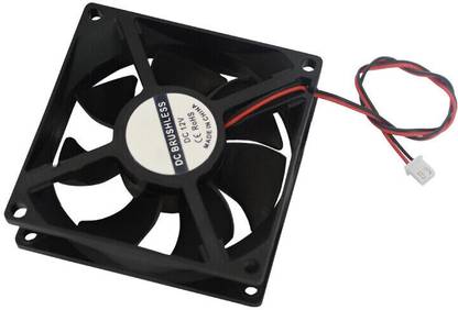 SAADIYA 3 Inches CPU SMPS Cooling Radiator Fan for projects Cooling Fan Cabinet Cooler