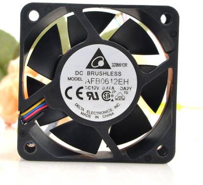 Electronic Spices Delta AFB0612EH 12V 0.48A 6025 Max Airflow Server Temperature Control Fan Cooler
