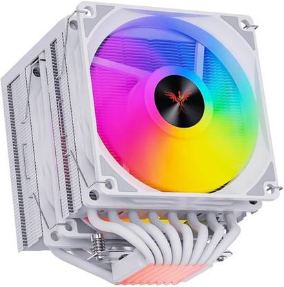 Verity Iceberg CPU Cooler - Quiet and Efficient Cooling for Gaming and Workstation PC Fan with Heat Sinks & Pipes Processor Cooler