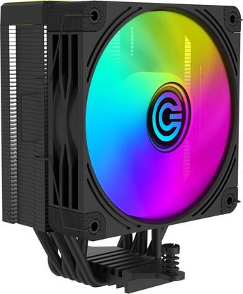 CIRCLE GAMING CG 6P ARGB CPU Air Cooler Mirror Close-Loop 120mm PWM Fans 6 Heat Pipes Cooler