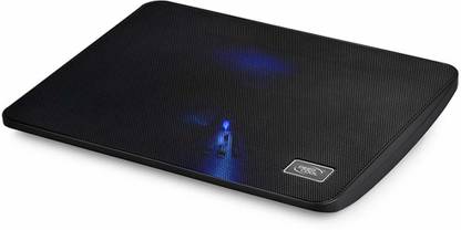 Deepcool Wind PAL Mini Notebook Cooling Pad | 140mm Blue LED Fan, Metal Mesh Panel Cooling Fan Laptop Cooler