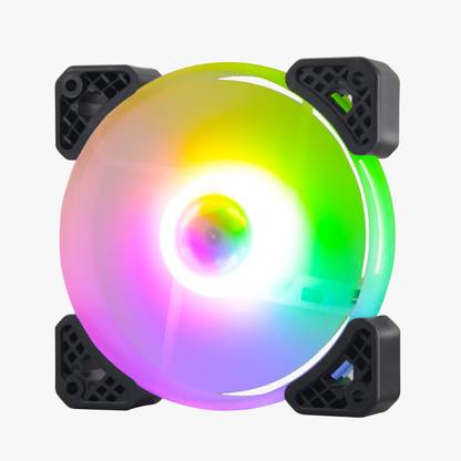 ENTWINO RGB Gaming PC Fans, RGB Ring LED Fans, Quite Cooling Computer Fans Cooler Cooler