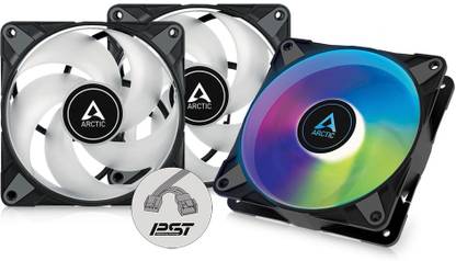Arctic P12 PWM PST A-RGB 120mm CPU Case Cooling Fan Pack of 3 Cooler