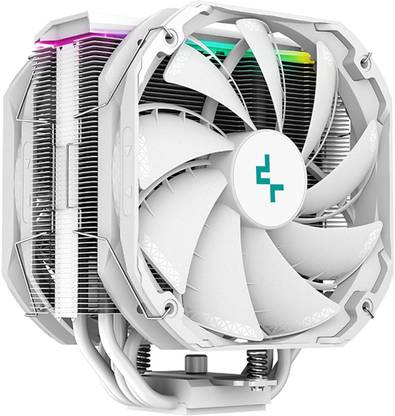Deepcool AS500 Plus WH CPU Air Cooler with Addressable RGB LED Cooler