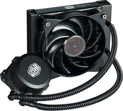 COOLER MASTER MasterLiquid Lite 120 CPU Liquid Cooler 120mm Air Balance Fan Design, Cooler