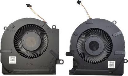 Sparefly CPU GPU Fan Compatible For HP OMEN 15-EK, 15-EN Series TPN-Q236 (12V Pair) Cooling Fan Laptop Cooler