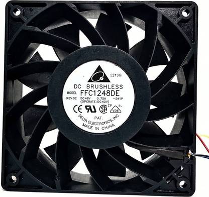 zero defect DELTA FFC1248DE-S41P 120X120X38mm DC48V 0.75A 3600 RPM Brushless Air Cooling Fan Cooling Fan All in one Cooler