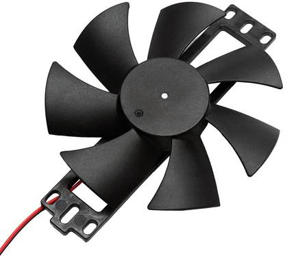 SG Flash 18V Plastic Blade Cooling Fan for Induction Cooker Black Cooling Fan Cabinet Cooler