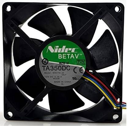 Electronic Spices Nidec M35172-35 9032 12V 0.55A NIDEC TA350DC Dell Desktop Temperature ControlFan Fan with Heat Sinks All in one Cooler