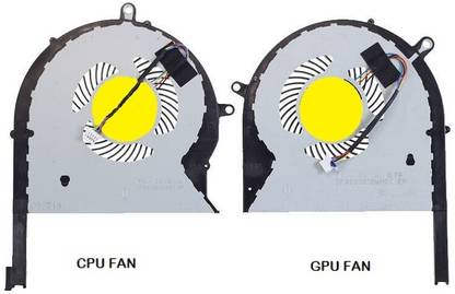 FYONLI CPU & GPU Fan for Asus ROG GL503GE GL703GE DFS593512MN0T DFS2013121A0T DC 12V Cooler