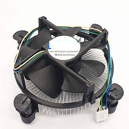 DooBuy CPU Cooling Fan with Aluminium Heatsink/Socket LGA 1155/1150/ 1156 for Stock Fan Cooling Fan Processor Cooler