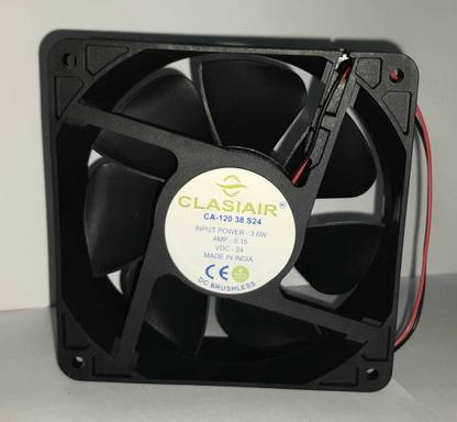 clasiair COOLING FAN 24 V DC 4 INCH SIZE Cooling Fan Cabinet Cooler