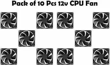 zero defect PACK OF 10 DC 12V Cooling Fan 60mm Cooling Fan All in one Cooler