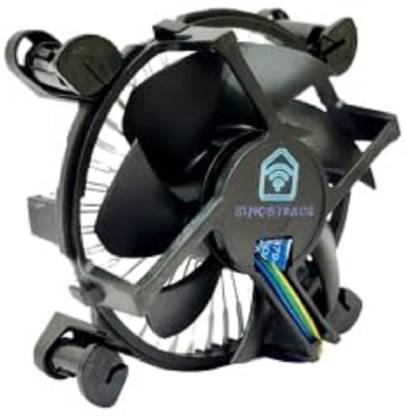 Simcotrack Universal Socket Heat Sink Air Circulation Silent De-Vibrating Optimized Cooling Fan Processor Cooler