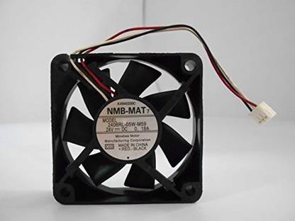 VINITRON NMB 2406RL-05W-M59 60mm x 15mm 6015 24V 0.18A DC BRUSHLESS Fan 3-pin Fan with Heat Sinks All in one Cooler