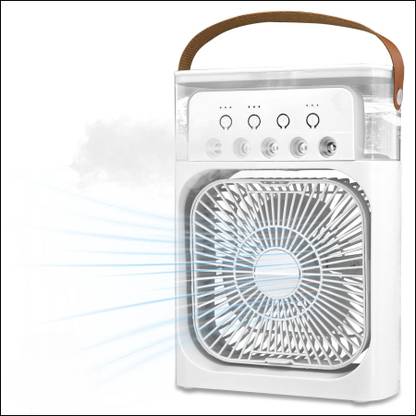 Magico 360°Adjustment USB Charging Desktop Air Cooler Cooling Fan All in one Cooler