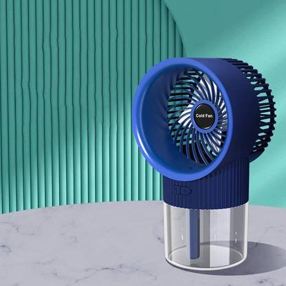 RetiMati Cooling Fan operating with USB with Humidifier & Light Cooling Fan Laptop Cooler