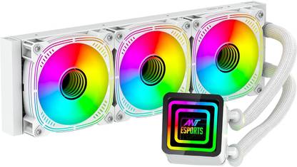 Ant Esports ICE Infinite 360 ARGB 360mm ARGB with Infinity Mirror Liquid AIO Liquid Cooling Cabinet Cooler