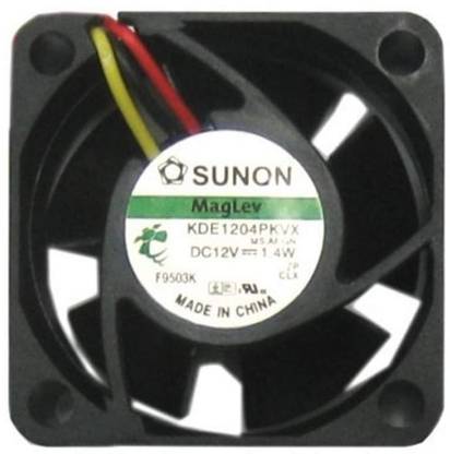 VINITRON Sunon KDE1204PKVX DC12V 1.4W, H6610Y, 2-Wire, 40x20mm Fan Cooler
