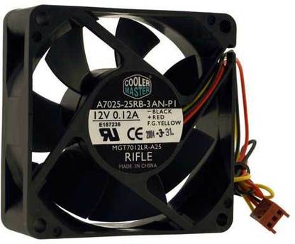 zero defect A7025-30BB-3AN-P1 Cooler Master 12V 0.17A 70mm Cooling Fan All in one Cooler