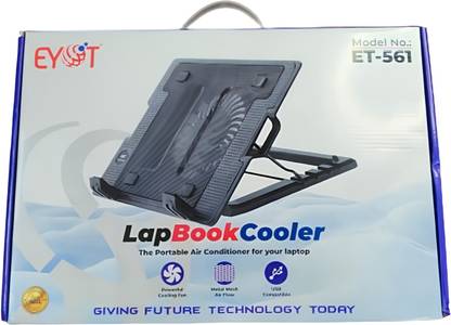Eyot ET 1 Fan Ergonomic Cooling Pad with Adjustable Height