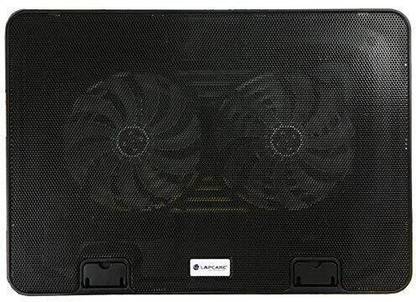 LAPCARE Fan Cooling Pad 2 Fan Ergonomic Cooling Pad with Adjustable Height