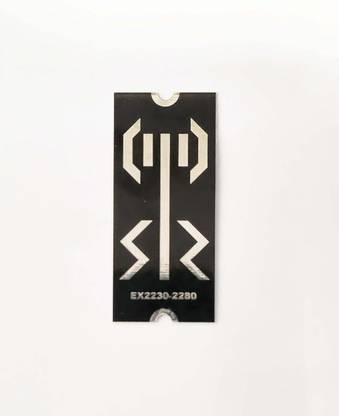 Etzin NGFF NVME M2 M2PLUS 2230 to 2280 Adapter Card 2230, 2280 Cooling Pad