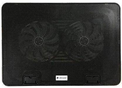 LAPCARE Fan Cooling Pad 2 Fan Ergonomic Cooling Pad with Adjustable Height